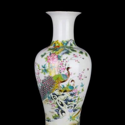 LỘC BÌNH HỌA TIẾT CHIM CÔNG - TỨ QUÝ